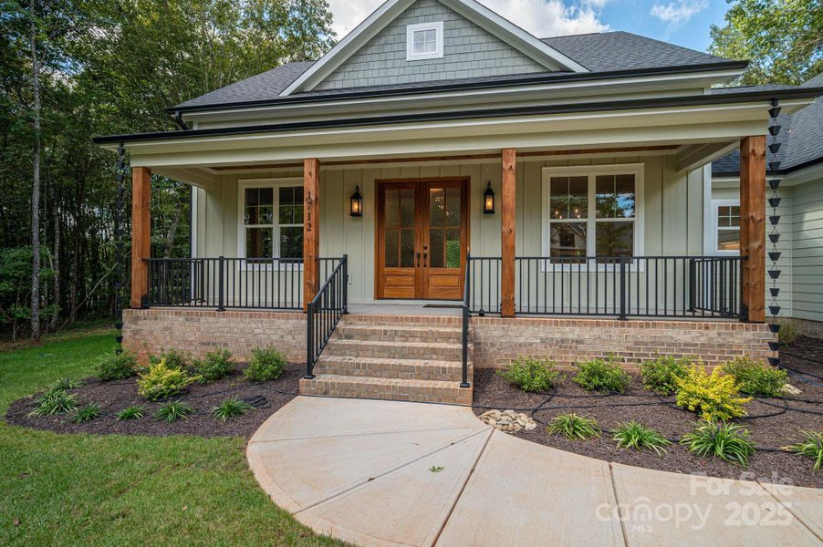 Front exterior of a new home in , Lincolnton, NC, highlighting curb appeal (Image 26).