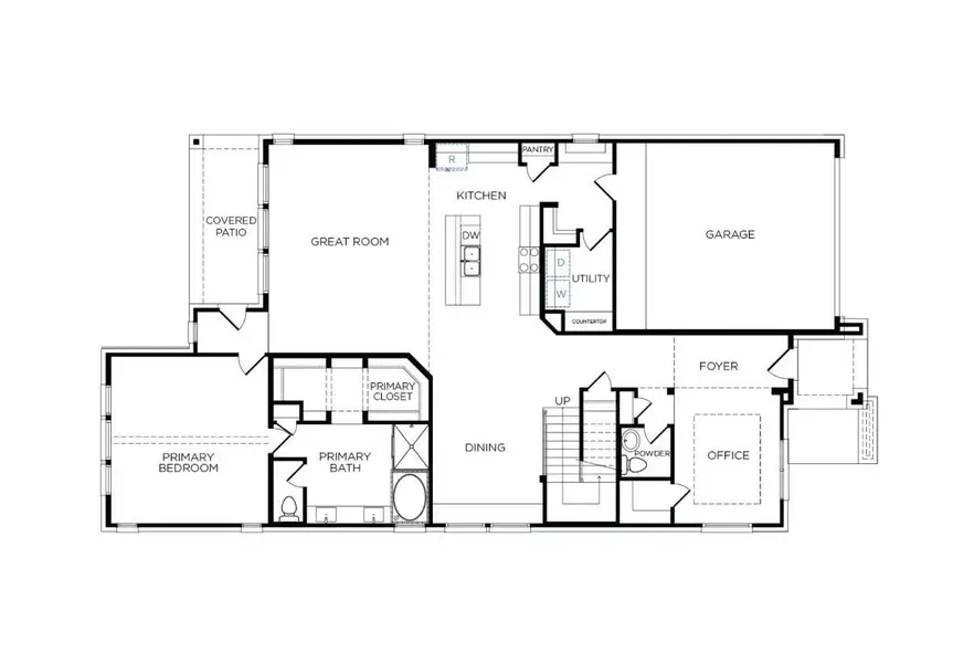 2D floor plan layout of this home in , Katy, TX (Image 2). 2D floor plan layout of this home in , Katy, TX (Image 2).