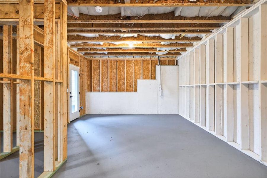 In-progress construction of a new home in Sanders Park, Austell, GA (Image 44).