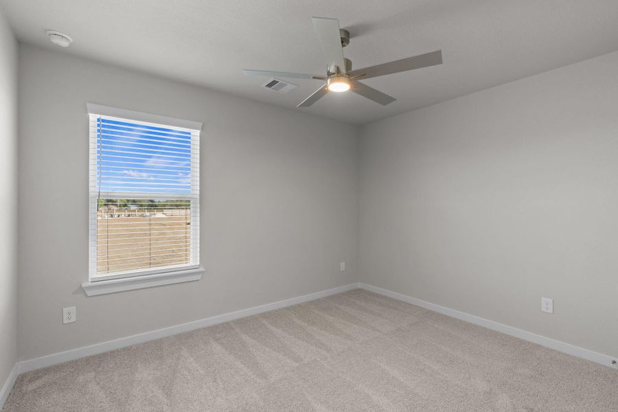 Spacious, unfurnished interior of a new home in Briarwood Crossing, Rosenberg (Image 24). Spacious, unfurnished interior of a new home in Briarwood Crossing, Rosenberg (Image 24).