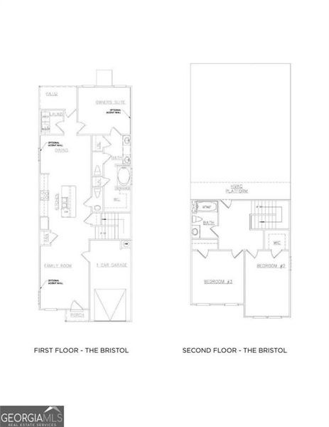2D floor plan layout of this home in Carolina, Palmetto, GA (Image 4).