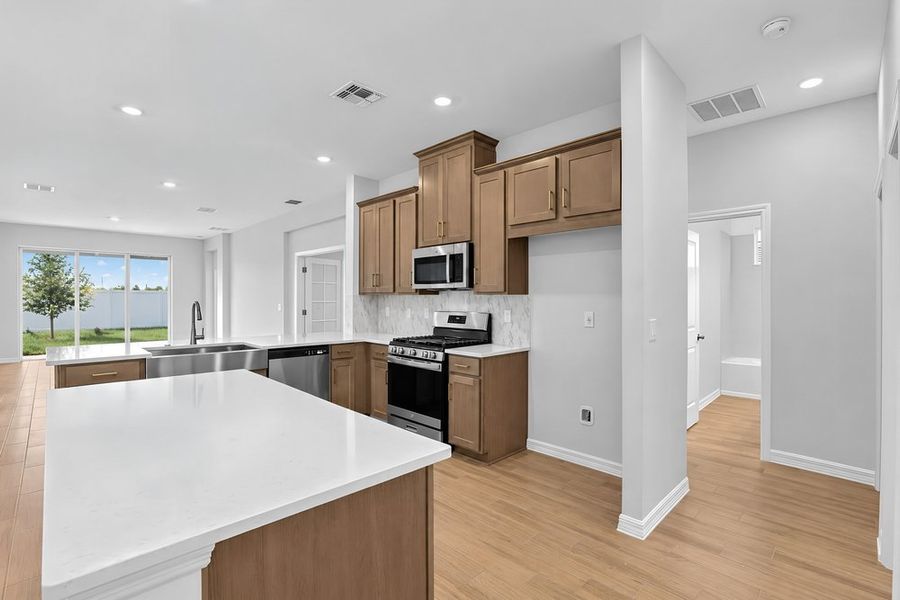Furnished interior view inside a new home in Lochside, Mount Dora (Image 12). Furnished interior view inside a new home in Lochside, Mount Dora (Image 12).