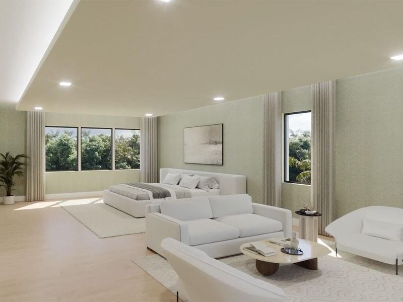 Furnished interior view inside a new home in , West Palm Beach (Image 7).