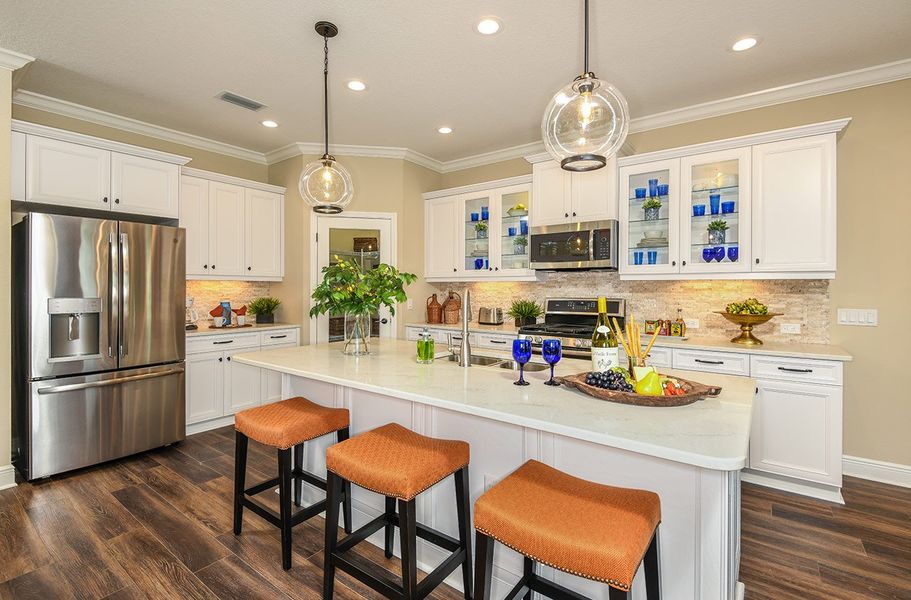 Representative furnished interior of a home built from the Applause by Neal Communities in Verandah, Fort Myers (Image 14).