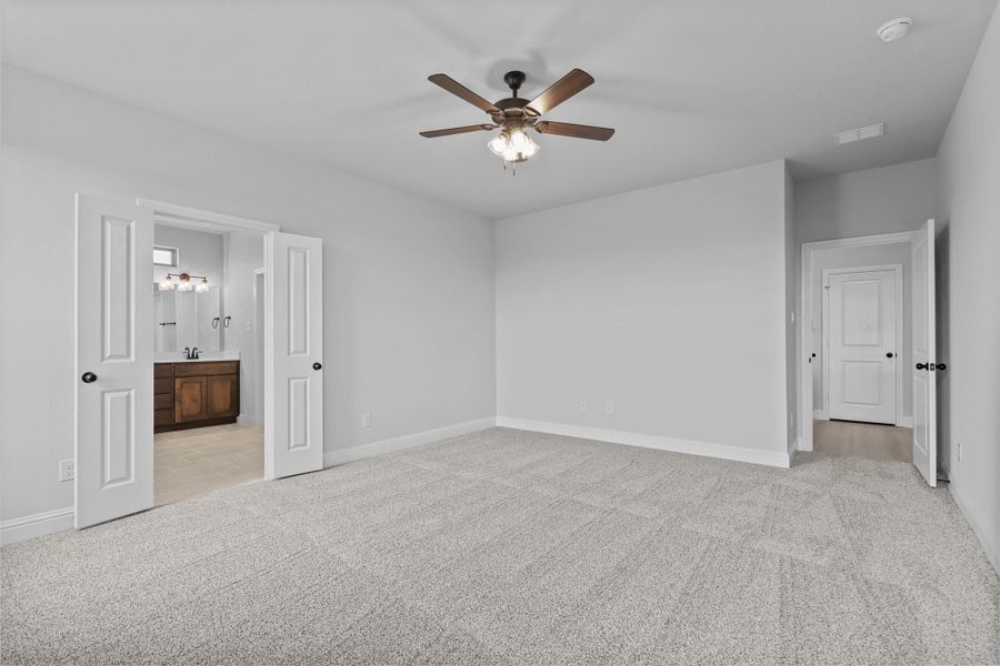 Primary Bed - Sample Picture of Same Floorplan - Elevation, Finishes and Availability could differ.