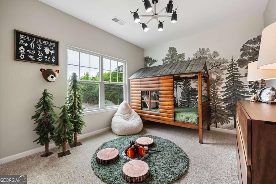 Furnished interior view inside a new home in Cobblestone Crossing Commons, Byron (Image 27).