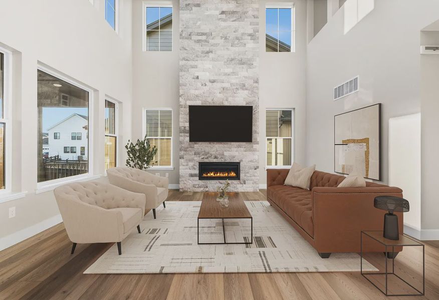 Homesite 263 Great Room - Virtually Staged - 4 of 15