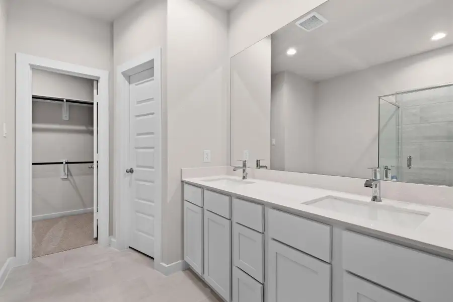 Furnished interior view inside a new home in Cypresswood Landing, Humble (Image 6).