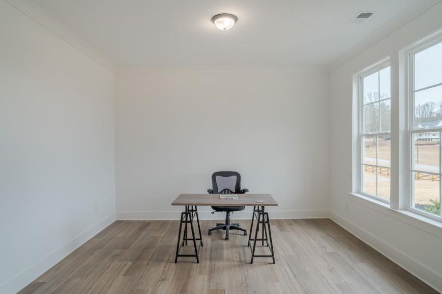 Furnished interior view inside a new home in Pinegate, Covington (Image 9).
