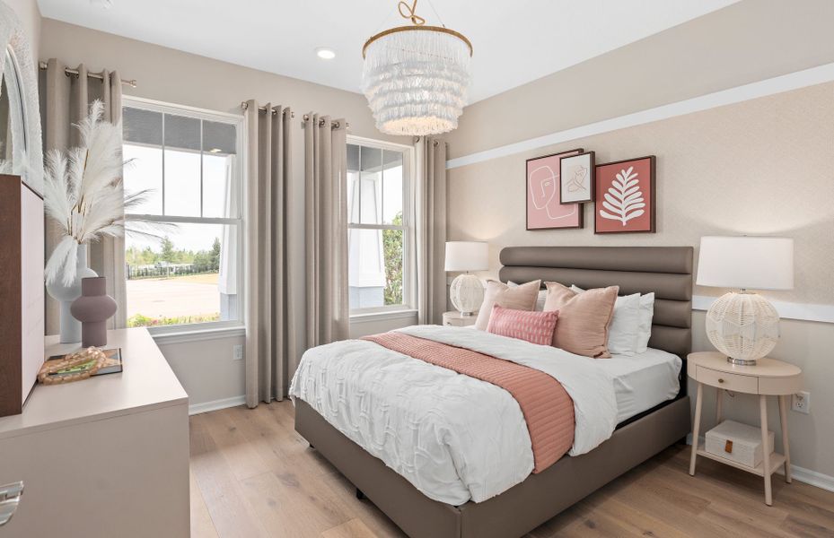 Representative furnished interior of a home built from the Prestige by Del Webb in Del Webb Lakehaven, Clermont (Image 6). Representative furnished interior of a home built from the Prestige by Del Webb in Del Webb Lakehaven, Clermont (Image 6).