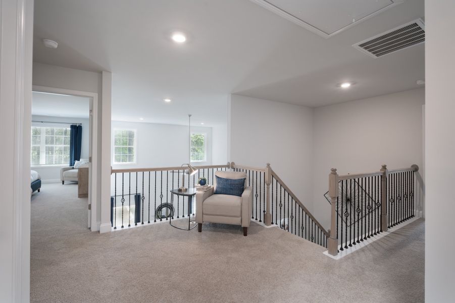 Representative furnished interior of a home built from the 3320 by Adams Homes in Falls of the Cape, Lillington (Image 28).