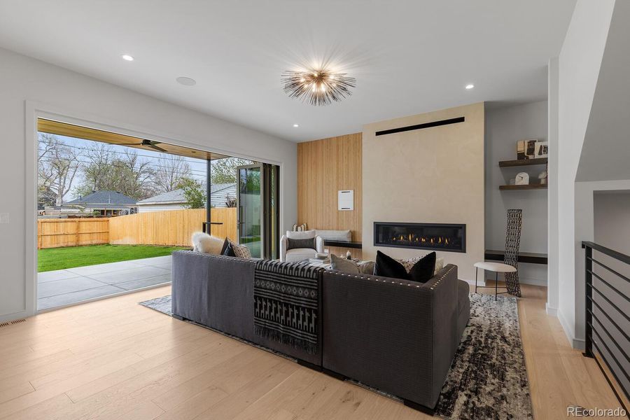 Furnished interior view inside a new home in , Denver (Image 27).