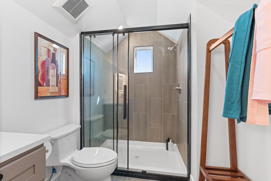 Furnished interior view inside a new home in , Austin (Image 31).