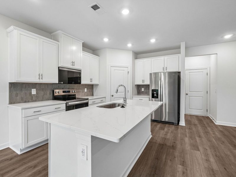 Furnished interior view inside a new home in Oxford Station, Salisbury (Image 3).