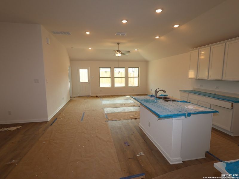 In-progress construction of a new home in Agave, San Antonio, TX (Image 32).