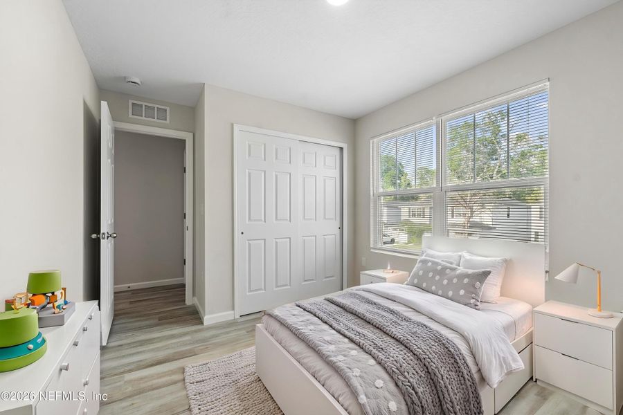 Furnished interior view inside a new home in , Jacksonville (Image 14).
