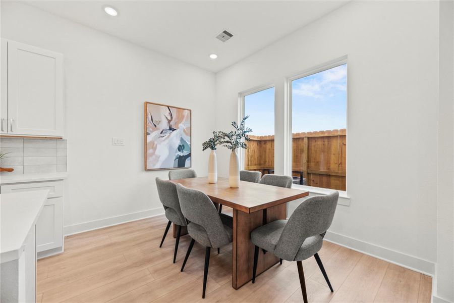 Furnished interior view inside a new home in , Houston (Image 13). Furnished interior view inside a new home in , Houston (Image 13).