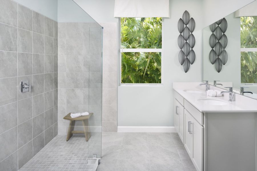 Representative furnished interior of a home built from the Biscayne Bay by Mattamy Homes in Tradition, Port St. Lucie (Image 9).