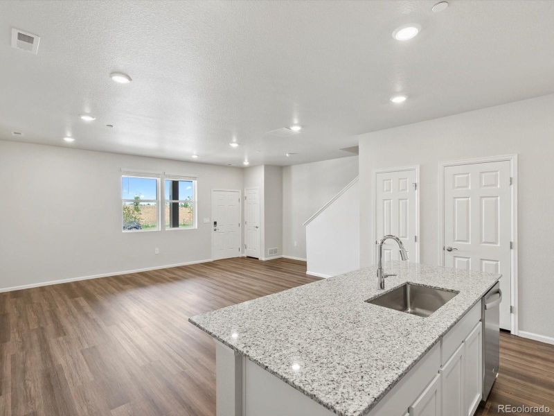 Furnished interior view inside a new home in Poudre Heights: The Meadow Collection, Windsor (Image 5).