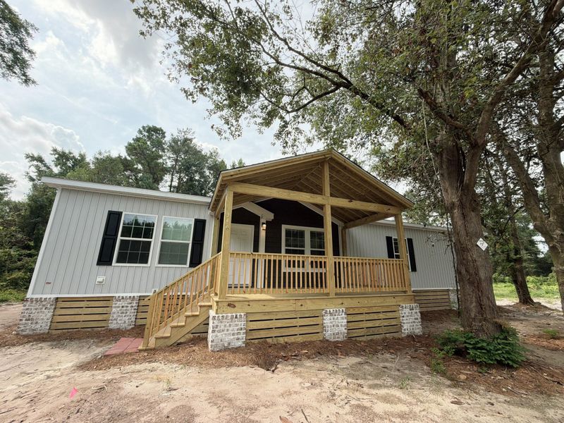 Exterior details and patio area of a home in , St. George (Image 19). Exterior details and patio area of a home in , St. George (Image 19).