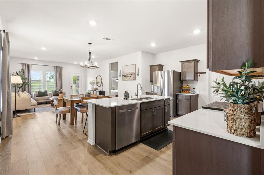 Plenty of prep space, this kitchen is built for everything from busy mornings to slow evenings—where cooking, conversation, and connection all come naturally Plenty of prep space, this kitchen is built for everything from busy mornings to slow evenings—where cooking, conversation, and connection all come naturally