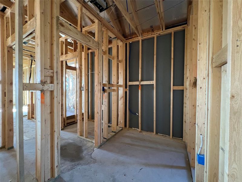 In-progress construction of a new home in Rolling Glen, Hutto, TX (Image 25). In-progress construction of a new home in Rolling Glen, Hutto, TX (Image 25).