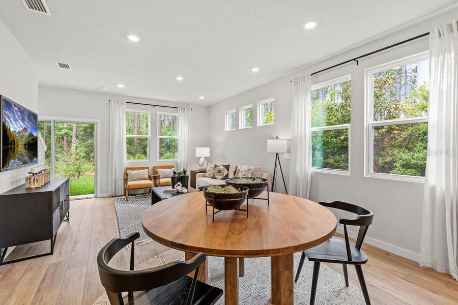 Furnished interior view inside a new home in , Jacksonville (Image 37).