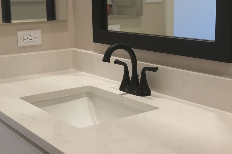 Close-up of interior finishes inside a home in Camilo at Santana, Yuma (Image 8).