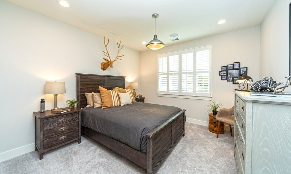 Representative furnished interior of a home built from the Marin by Classica Homes in McLean - Hunts Point, Belmont (Image 48).