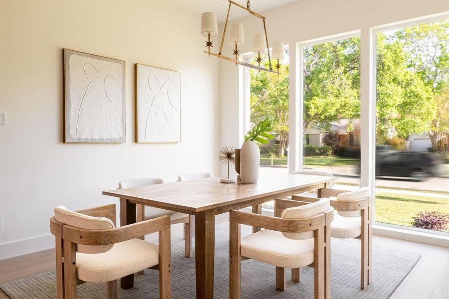 Furnished interior view inside a new home in , Dallas (Image 29). Furnished interior view inside a new home in , Dallas (Image 29).