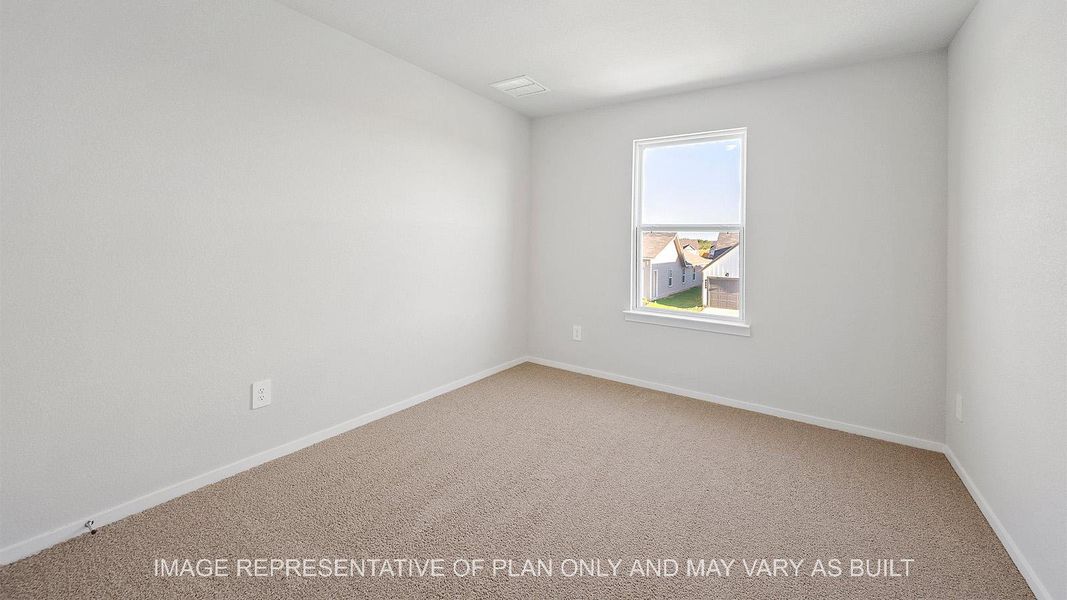 Spacious, unfurnished interior of a new home in Midtown Reserve, College Station (Image 16).