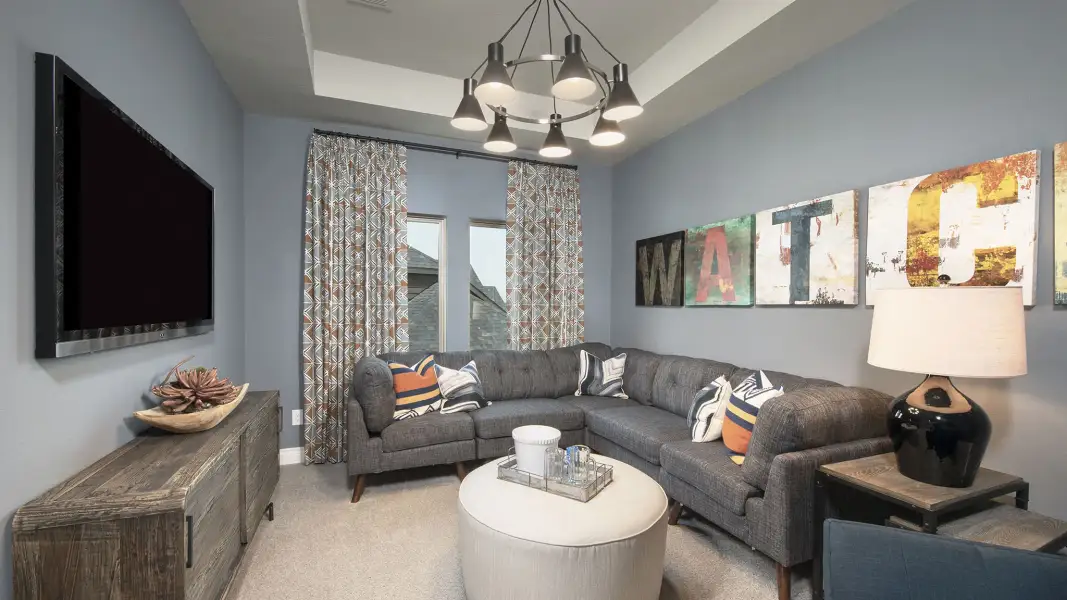 Furnished interior view inside a new home in North Sky, Celina (Image 12).