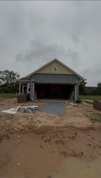 In-progress construction of a new home in Colony at Pinehurst, Pinehurst, TX (Image 3).
