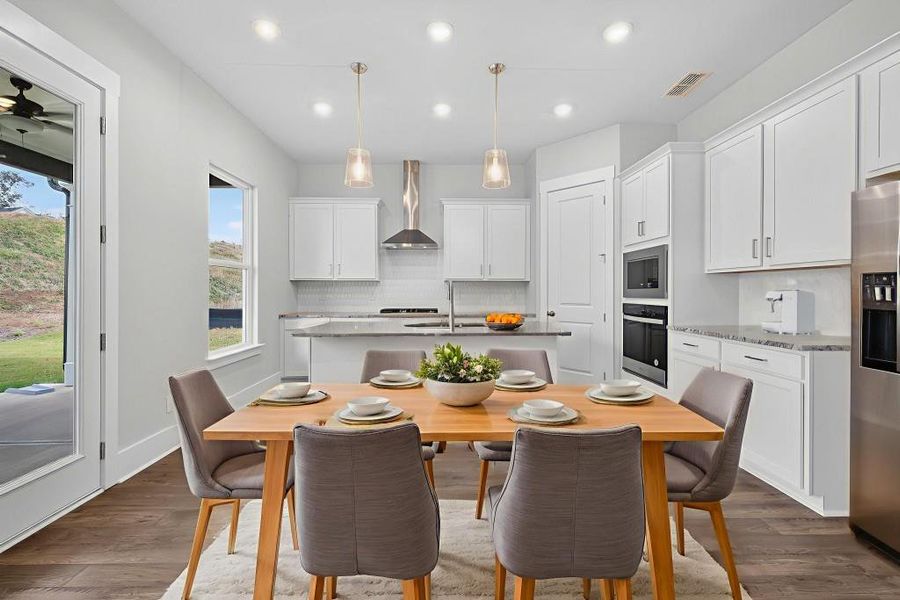 Furnished interior view inside a new home in Red Bird Manor, Jefferson (Image 13).