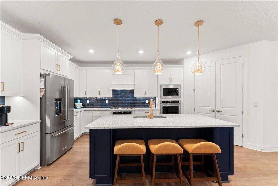 Furnished interior view inside a new home in , Jacksonville (Image 45).