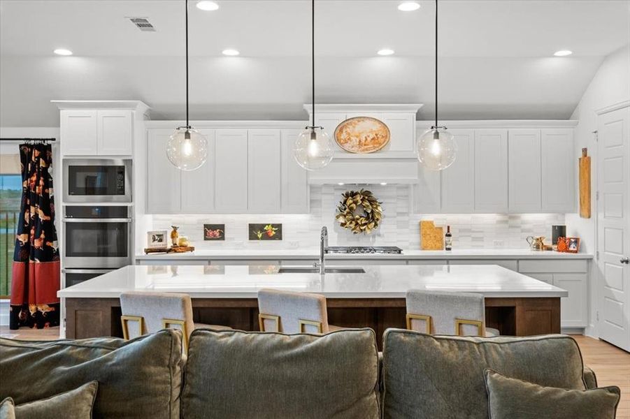 Furnished interior view inside a new home in North Sky, Celina (Image 27).