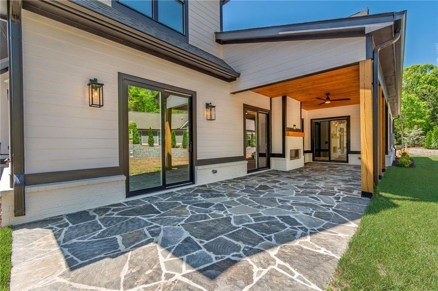 Exterior details and patio area of a home in , Gainesville (Image 4).