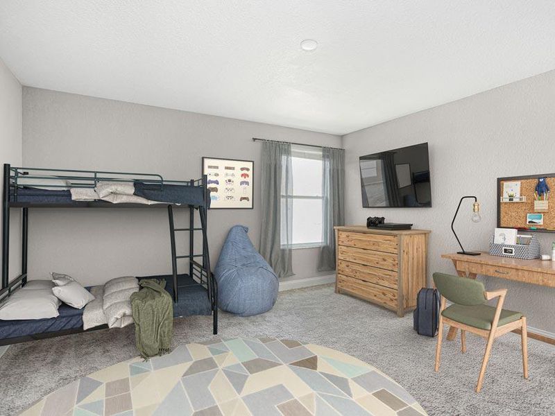 Versatile and spacious secondary bedrooms perfect for any need - Wayfair by Highland Homes