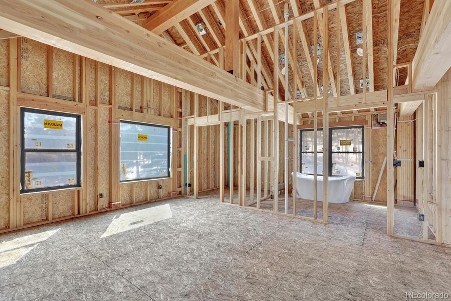 In-progress construction of a new home in , Central City, CO (Image 10). In-progress construction of a new home in , Central City, CO (Image 10).