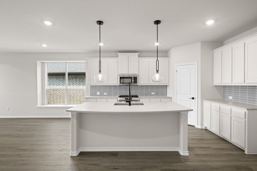 Furnished interior view inside a new home in Meadow Park at The Meadows, Ponder (Image 5).