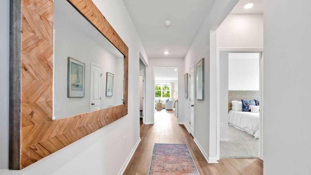Representative furnished interior of a home built from the CALI by D.R. Horton in Grayson Park, Leland (Image 5).