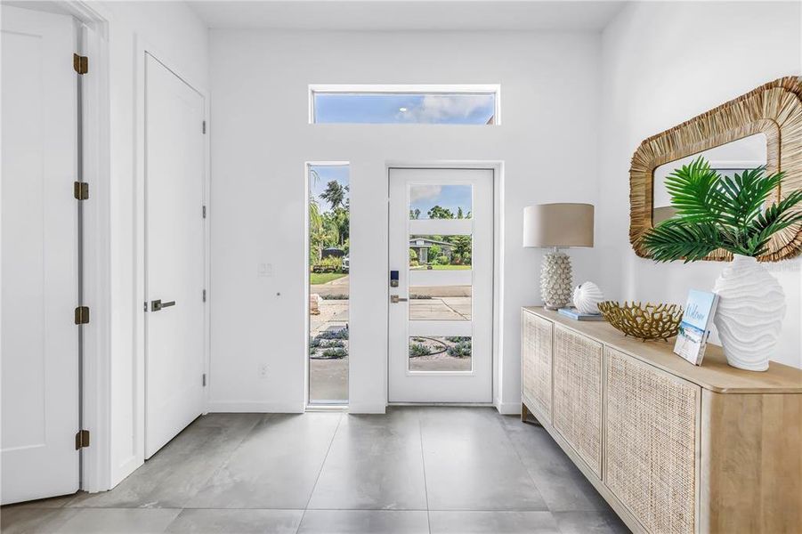 Furnished interior view inside a new home in , Sarasota (Image 33).