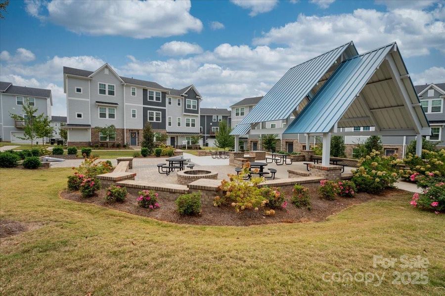 Just steps from your front door...includes fire pit, cornhole boards, grills and picnic tables Just steps from your front door...includes fire pit, cornhole boards, grills and picnic tables