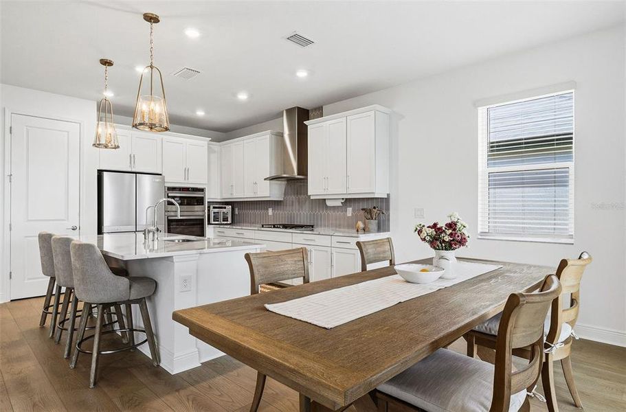 Furnished interior view inside a new home in Sweetwater at Lakewood Ranch, Bradenton (Image 49).