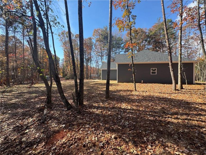 Exterior details and patio area of a home in , Dawsonville (Image 4). Exterior details and patio area of a home in , Dawsonville (Image 4).