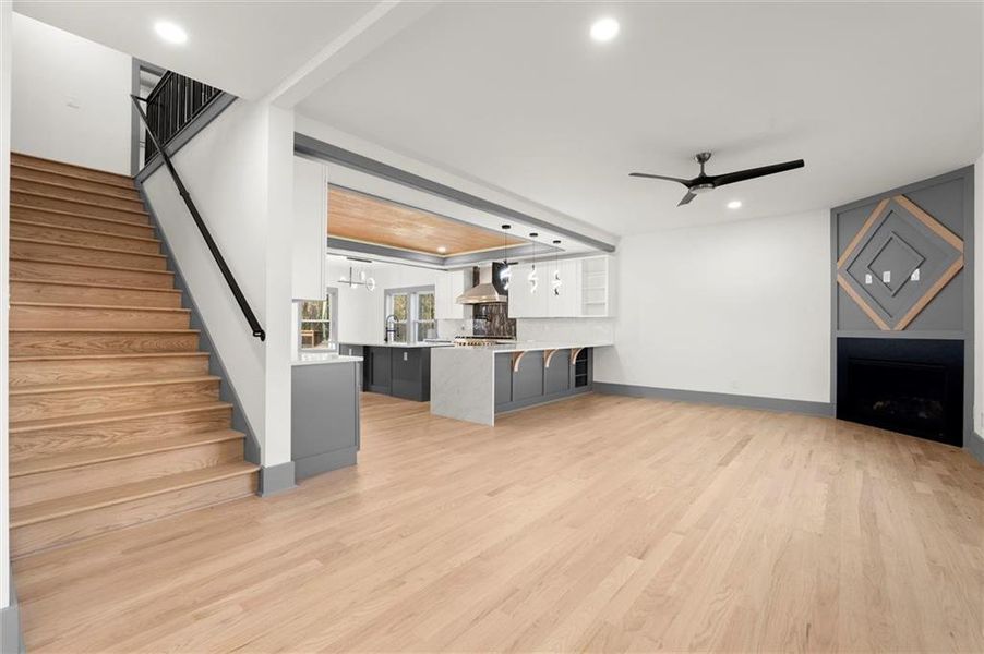 Furnished interior view inside a new home in , Decatur (Image 9).