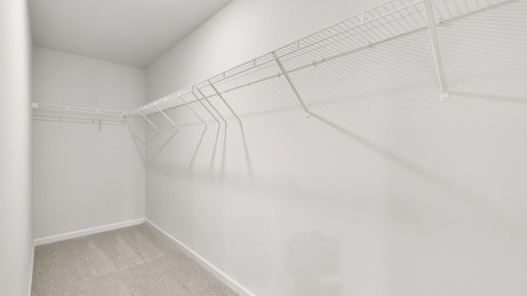 Representative unfurnished interior of a home built from the Salisbury by D.R. Horton in Waypoint, Flowery Branch (Image 23).