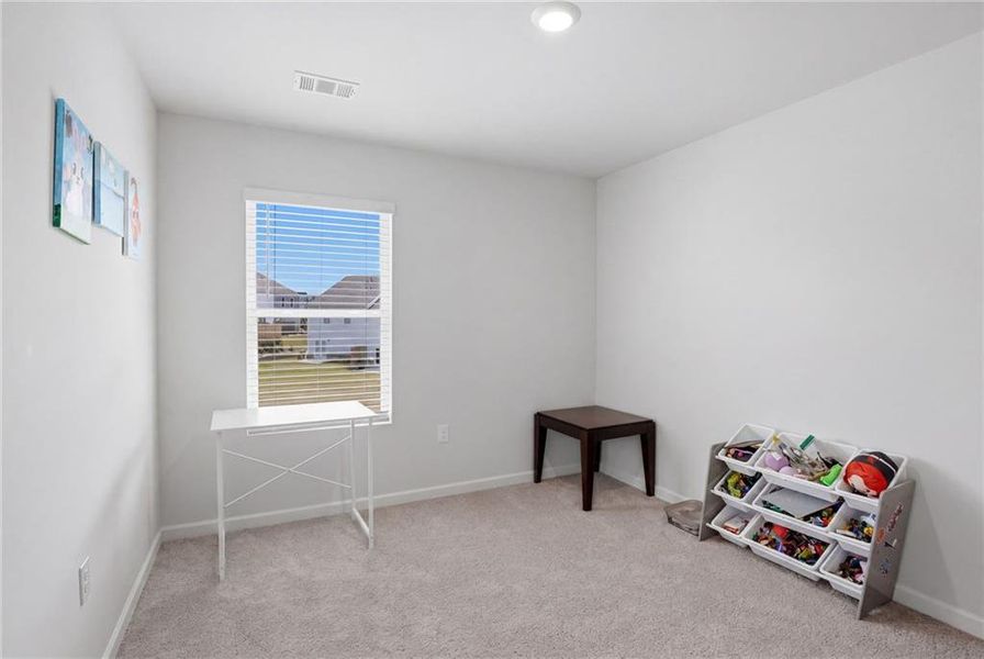 Furnished interior view inside a new home in , Buford (Image 16).