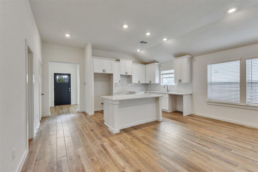 Furnished interior view inside a new home in , Angleton (Image 8).