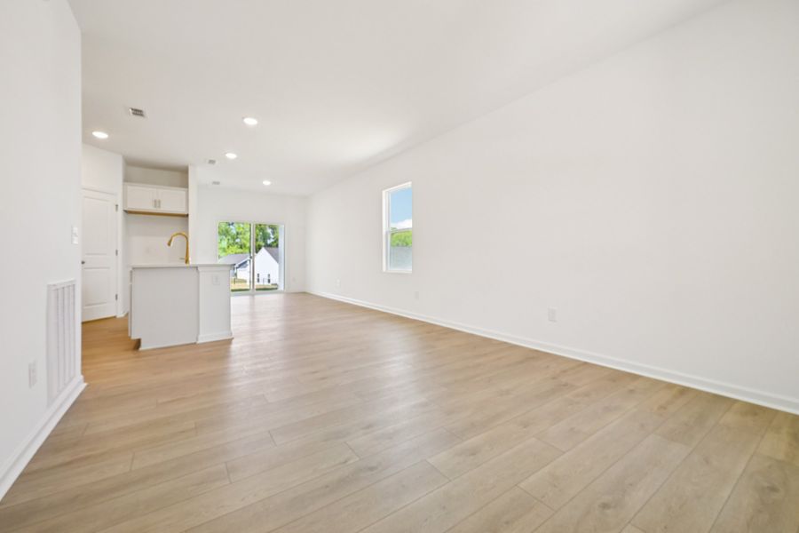 Representative unfurnished interior of a home built from the Grove by Ashton Woods in Middleton Farms, Middlesex (Image 12).